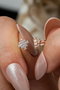 Heliophilia Silver Pendientes de Plata de Ley 925 con Baño de Oro Rosa y Circón